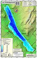 Lac Pohénégamook - Carte individuelle
