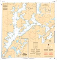 Waterproof Printed Individual Chart Of Lake Of Bays In Muskoka Ontario Trakmaps