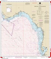 Tampa Bay to Cape San Blas (Oil and Gas Leasing Areas) | NOAA Chart 1114A - NOAA Chart