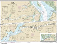 Chesapeake and Delaware Canal | Carte NOAA 12277