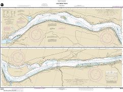 Columbia River Lake Celilo | NOAA Chart 18533