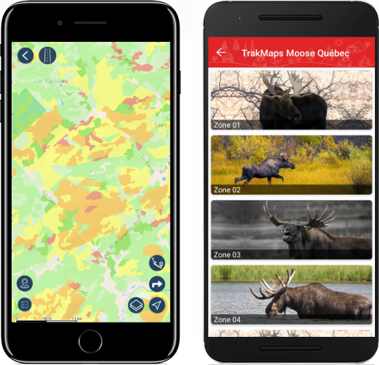 Mobile maps for iOS and Android devices