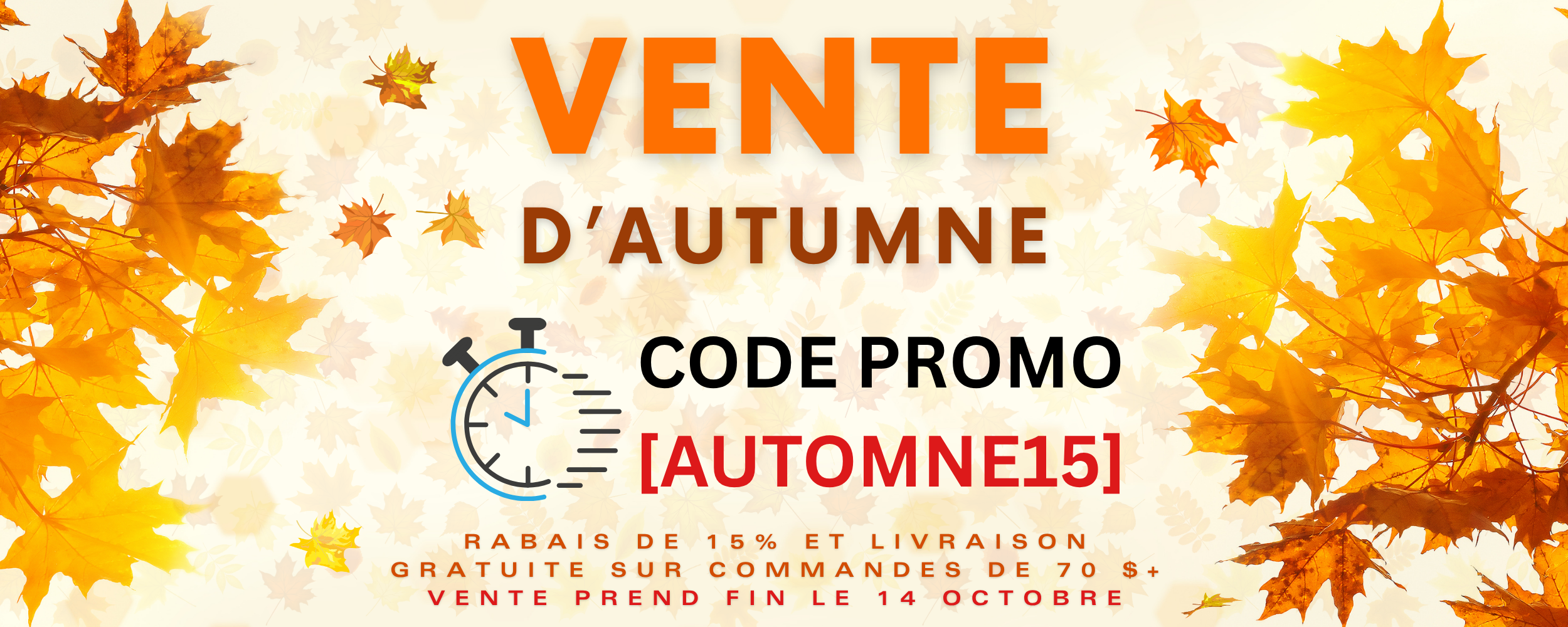 Vente d'automne