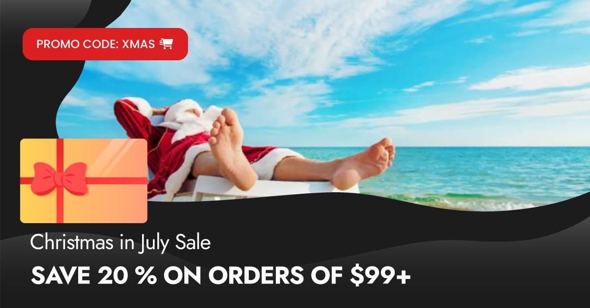 Christmas in July Sale!