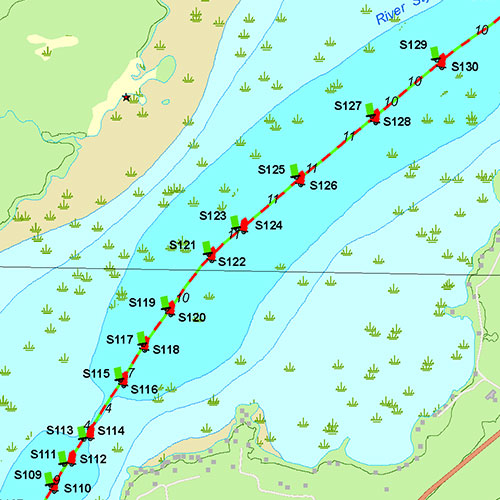 Lac Des Iles Depth Chart