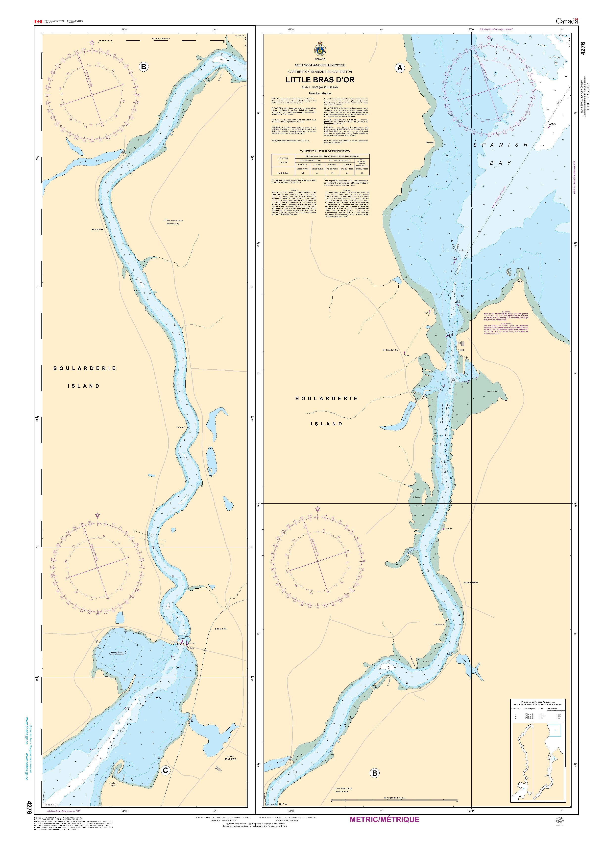 Little Bras D'or | CHS Chart 4276