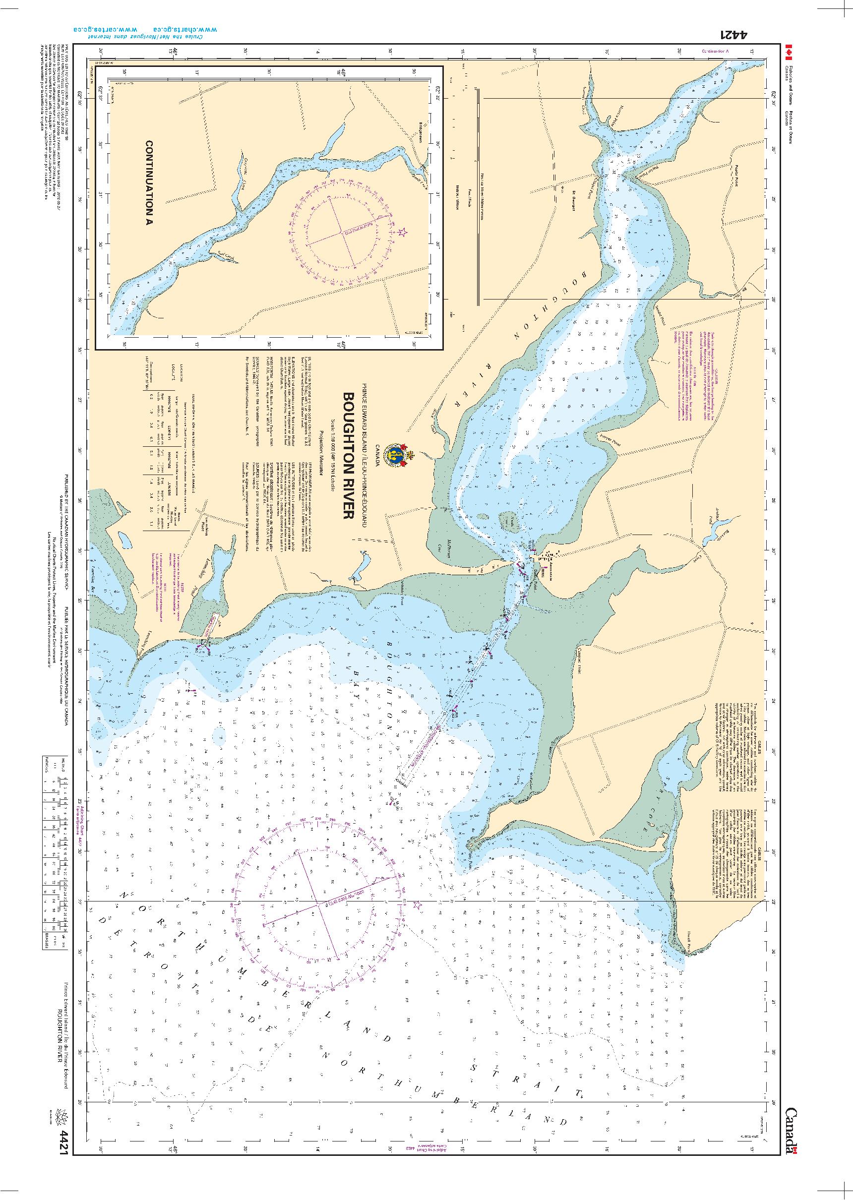 Boughton River | CHS Chart 4421