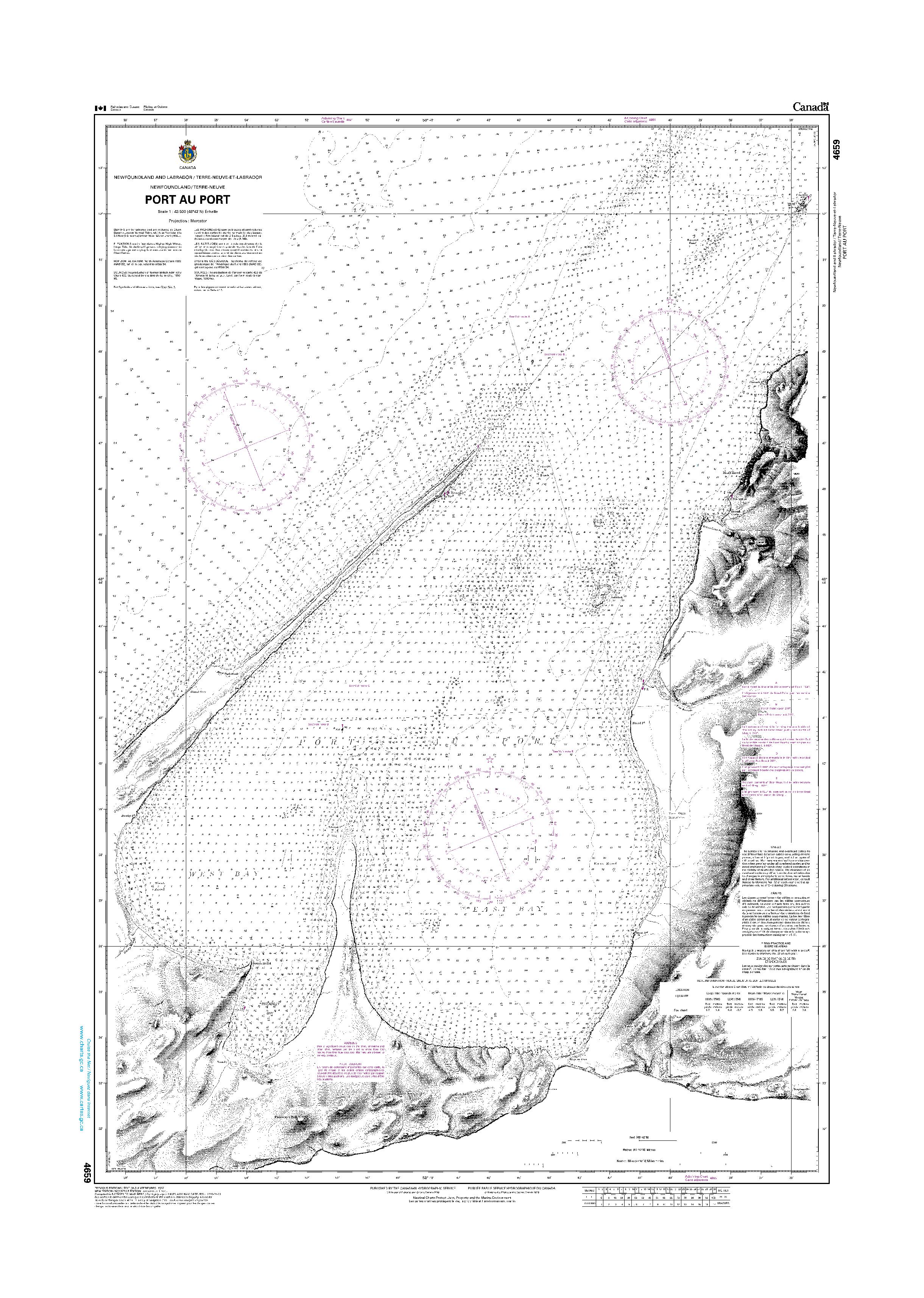 Port au Port | CHS Chart 4659
