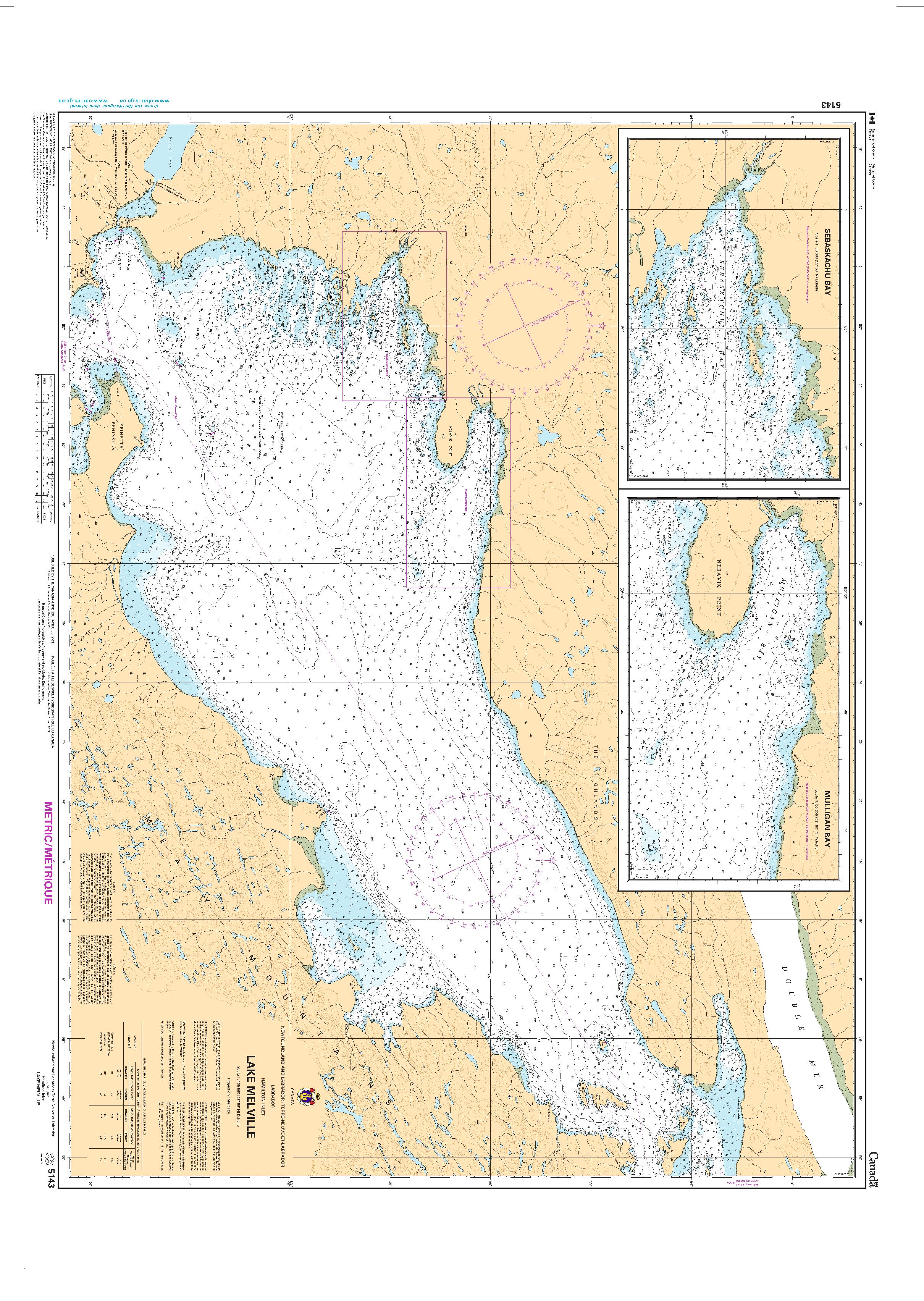 Lake Melville | CHS Chart 5143