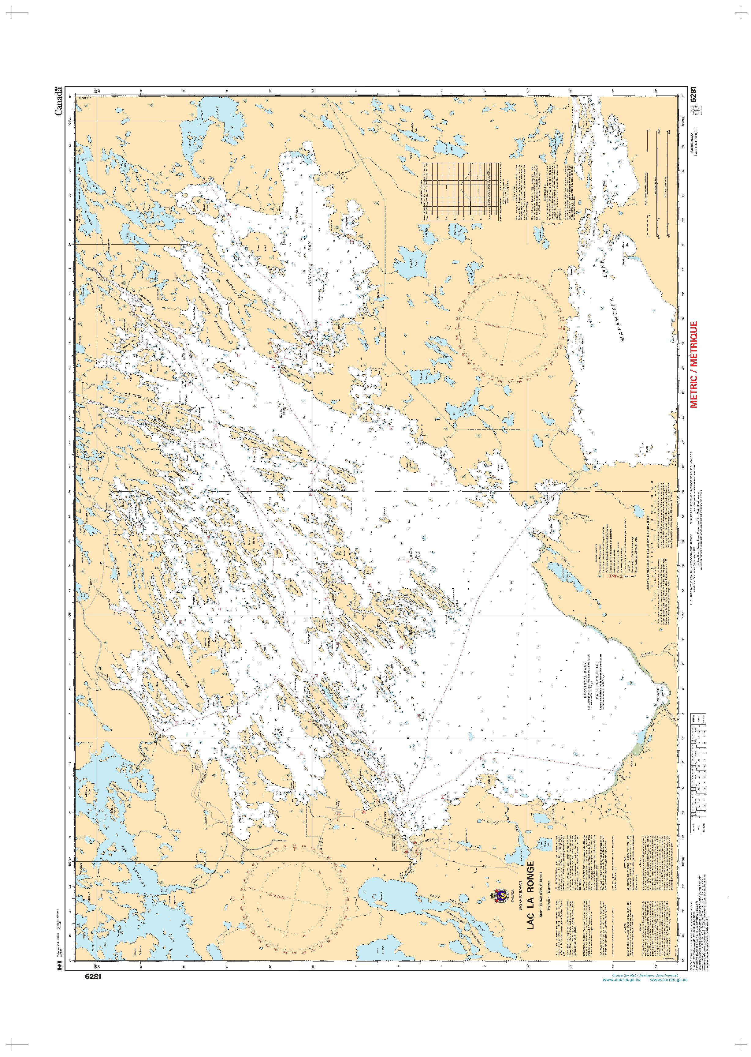 Lac La Ronge | Carte SHC 6281