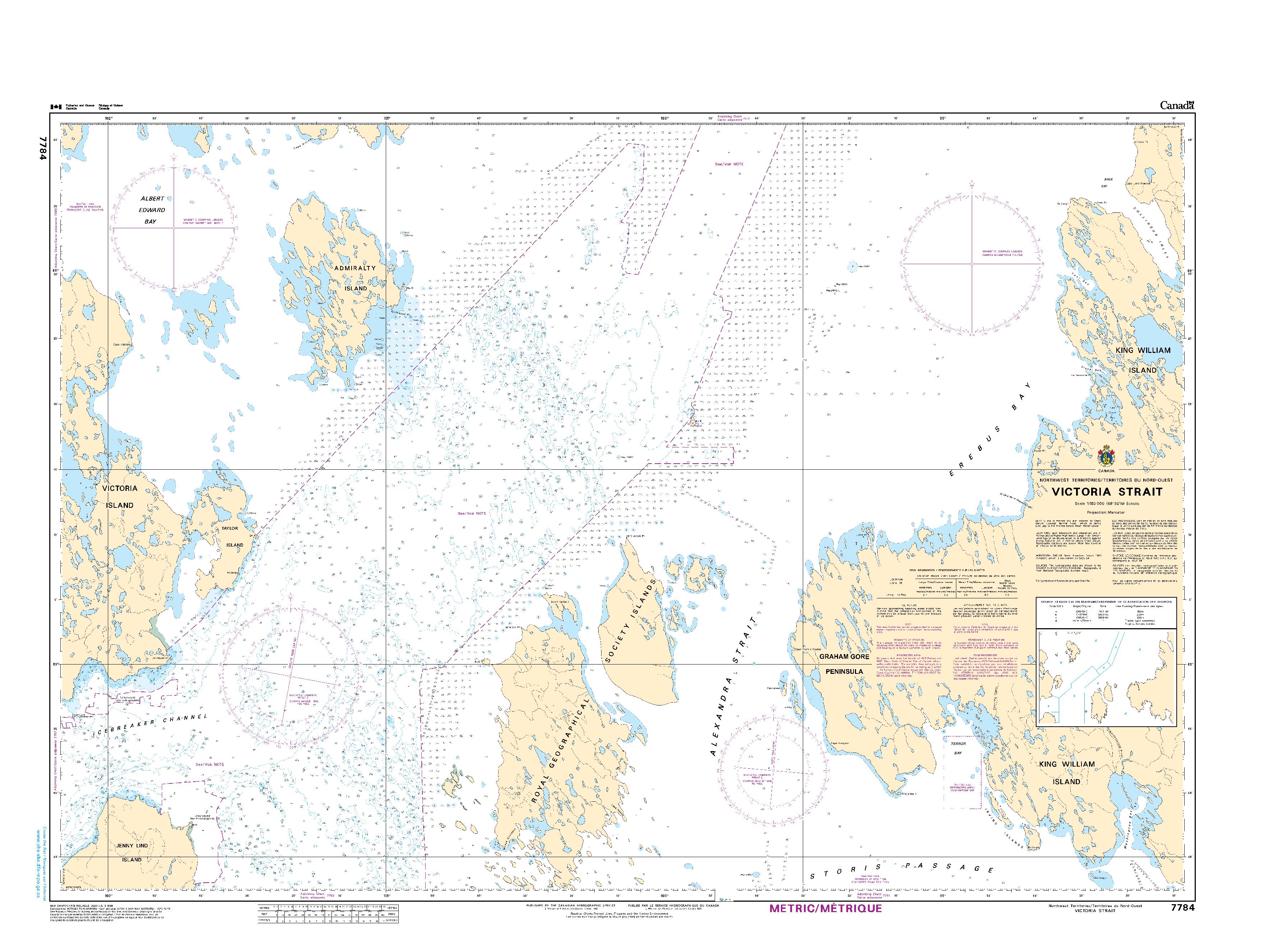 Victoria Strait | CHS Chart 7784