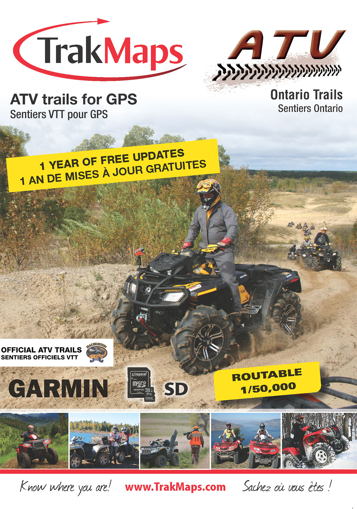 ATV Ontario for Garmin GPS