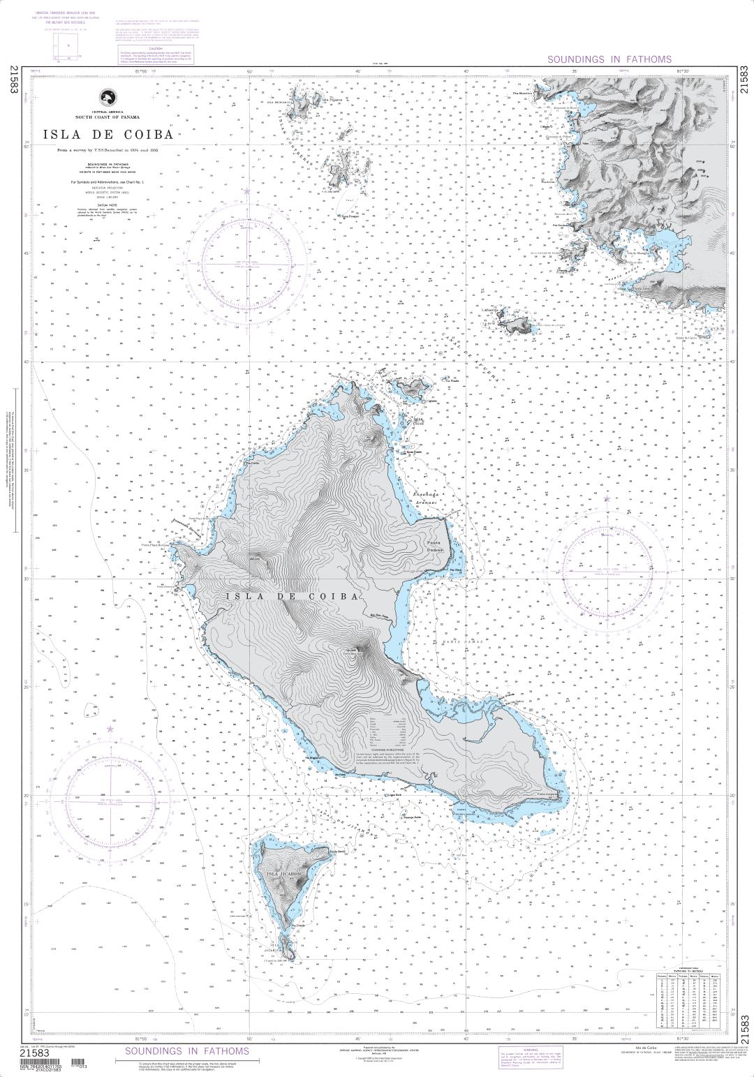 Isla De Coiba | NGA Chart 21583