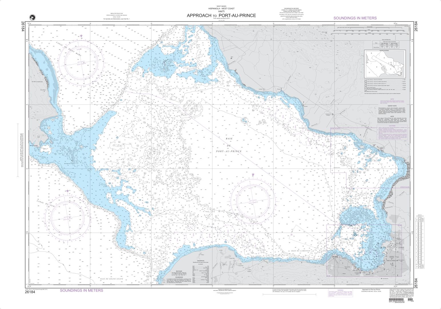 Approach to Port-au-Prince | Carte NGA 26184
