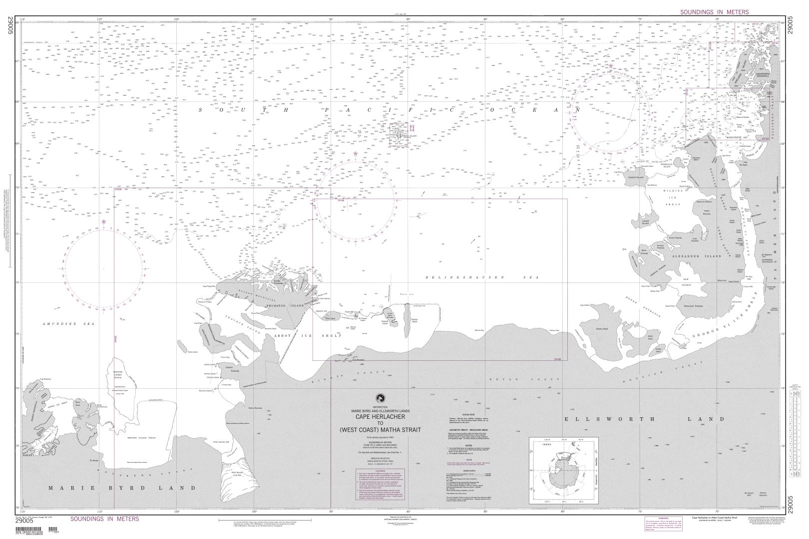 Cape Herlacher to Matha Strait | NGA Chart 29005