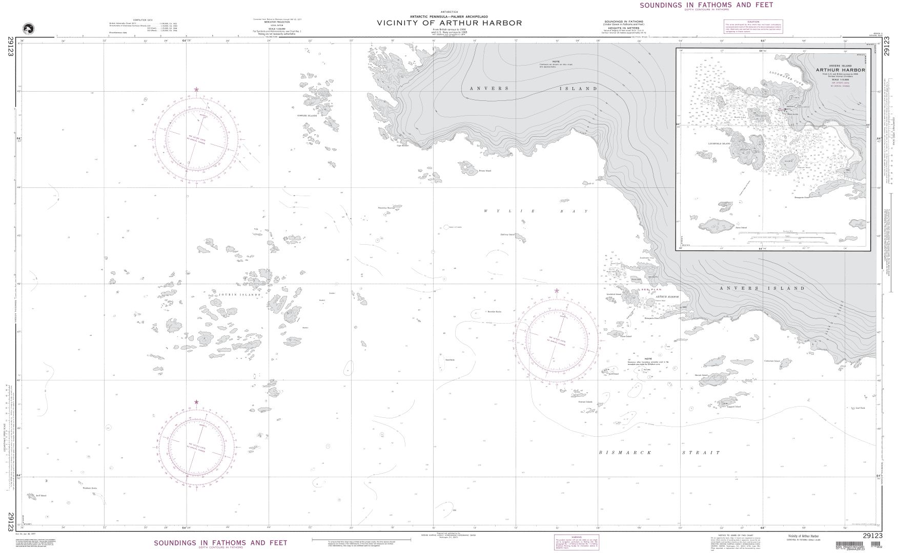 Vicinity of Arthur Harbor | NGA Chart 29123