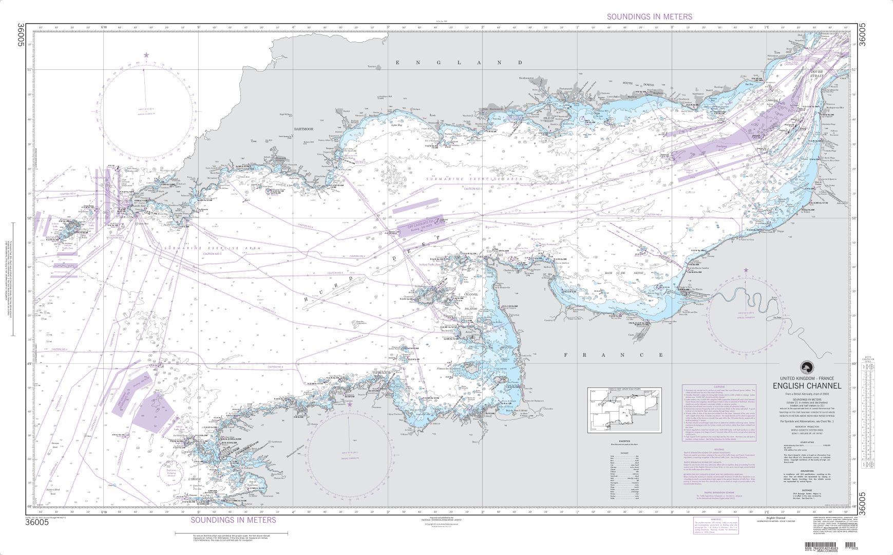 English Channel | NGA Chart 36005