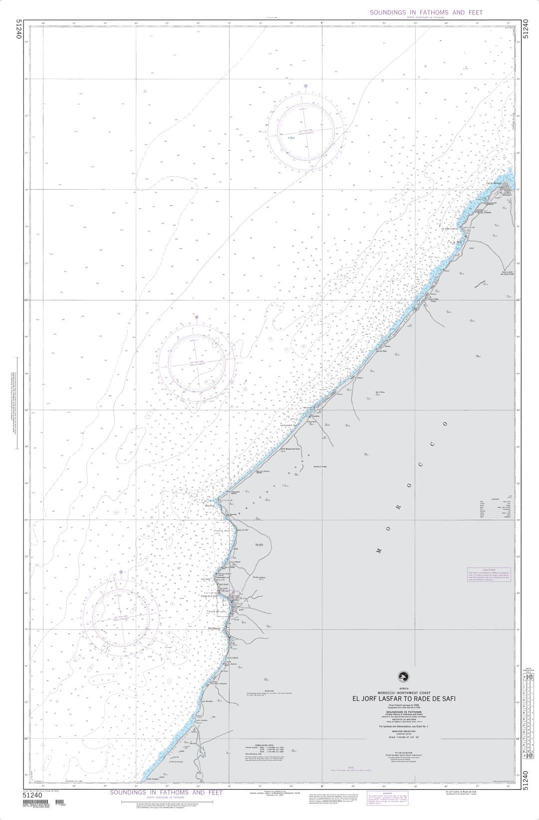 El Jorf Lasfar | NGA Chart 51240