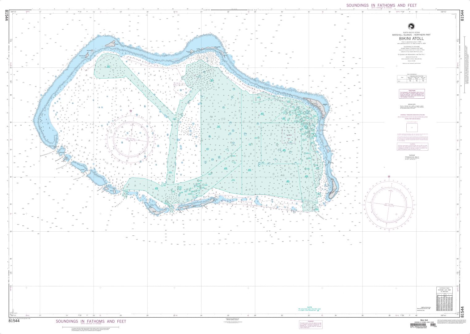 Bikini Atoll | NGA Chart 81544