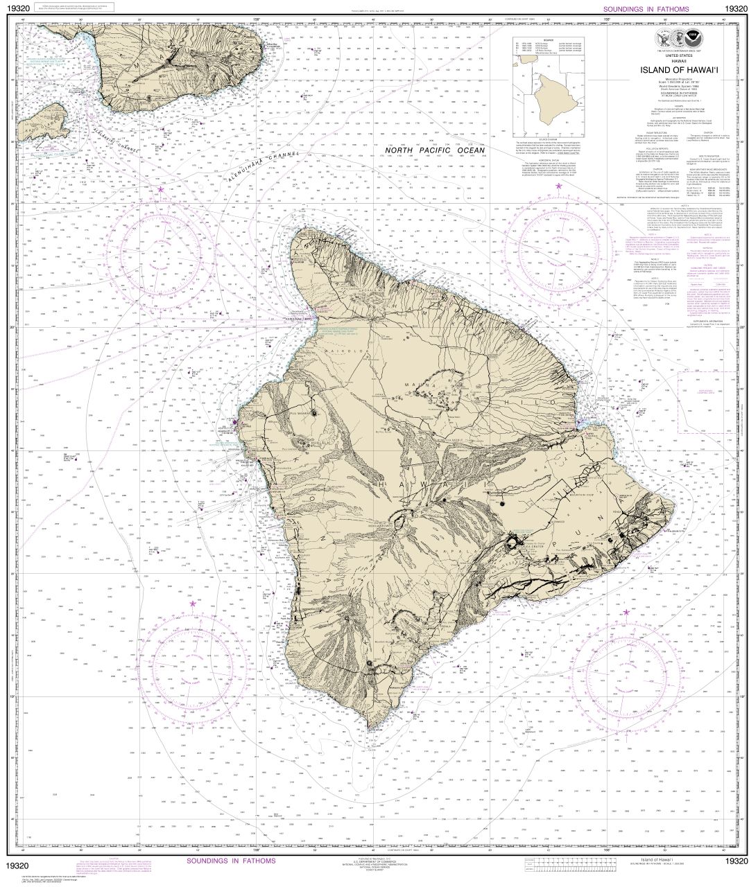 Island Of Hawai‘i | NOAA Chart 19320