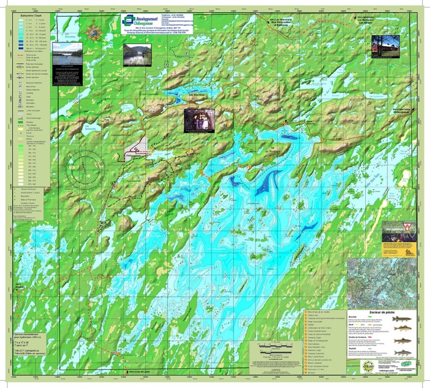 Chibougamau Lake (Folded)