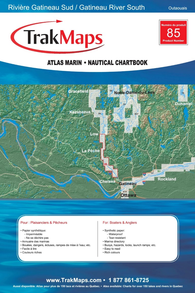 Rivière Gatineau sud: Paugan Falls - Barrage Chelsea