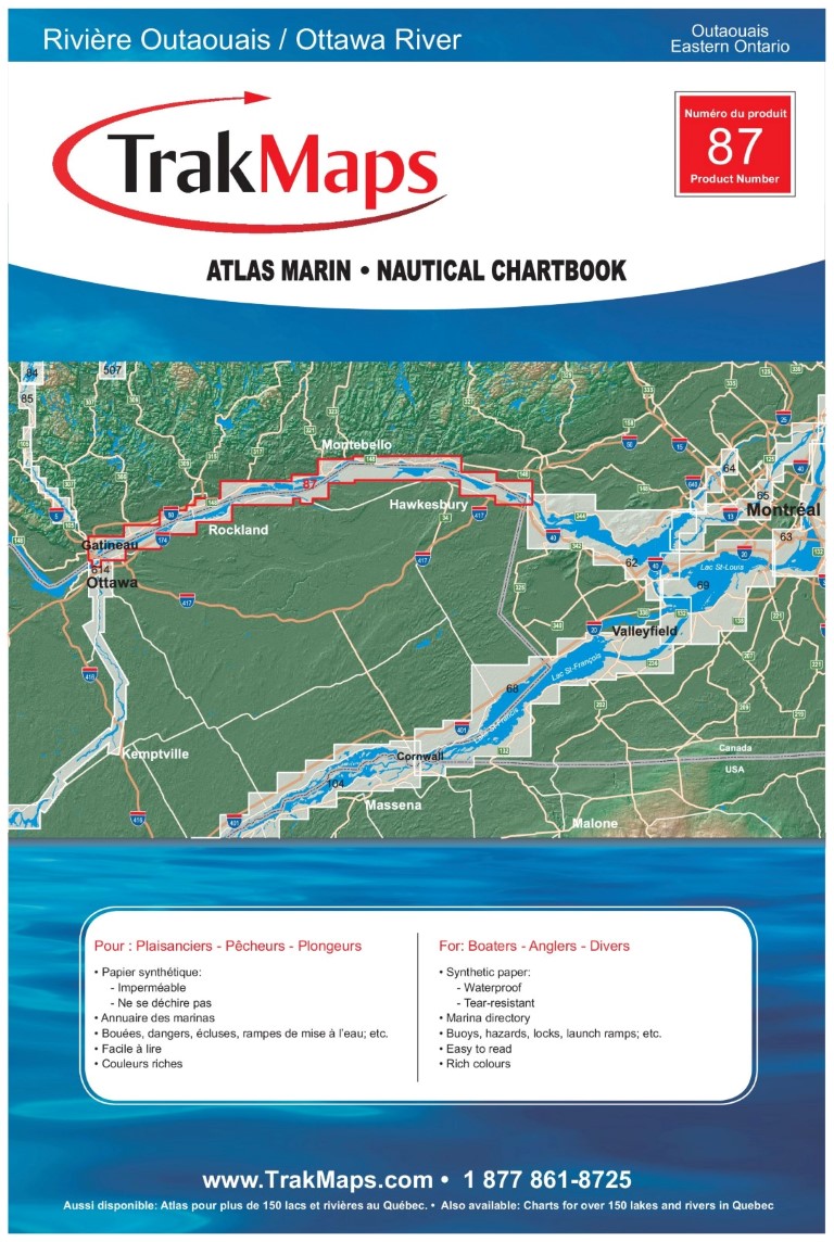 Ottawa (Outaouais) River: Ottawa to Carillon