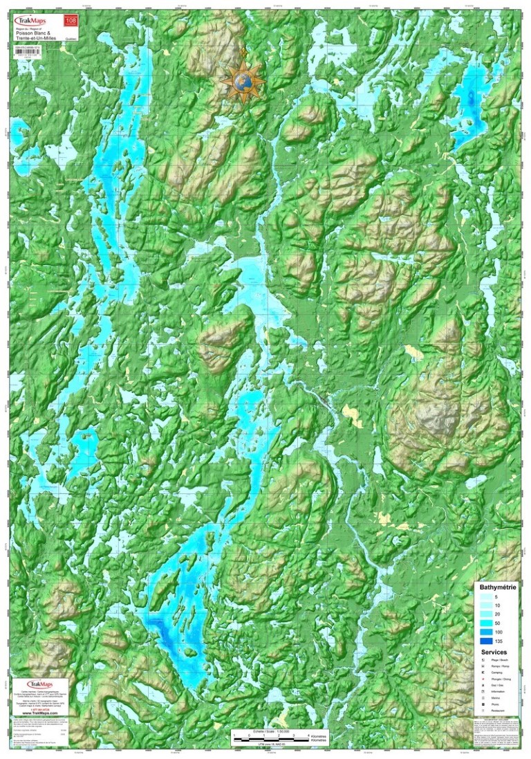 Lac Poisson Blanc et Lac des Trente-et-un-Milles