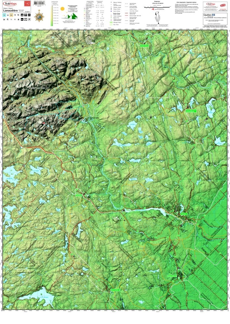 Région Lanaudière: Sud-ouest | Toile tendue