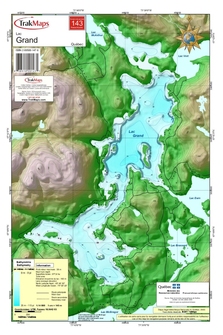 Grand Lake | Stretched Canvas