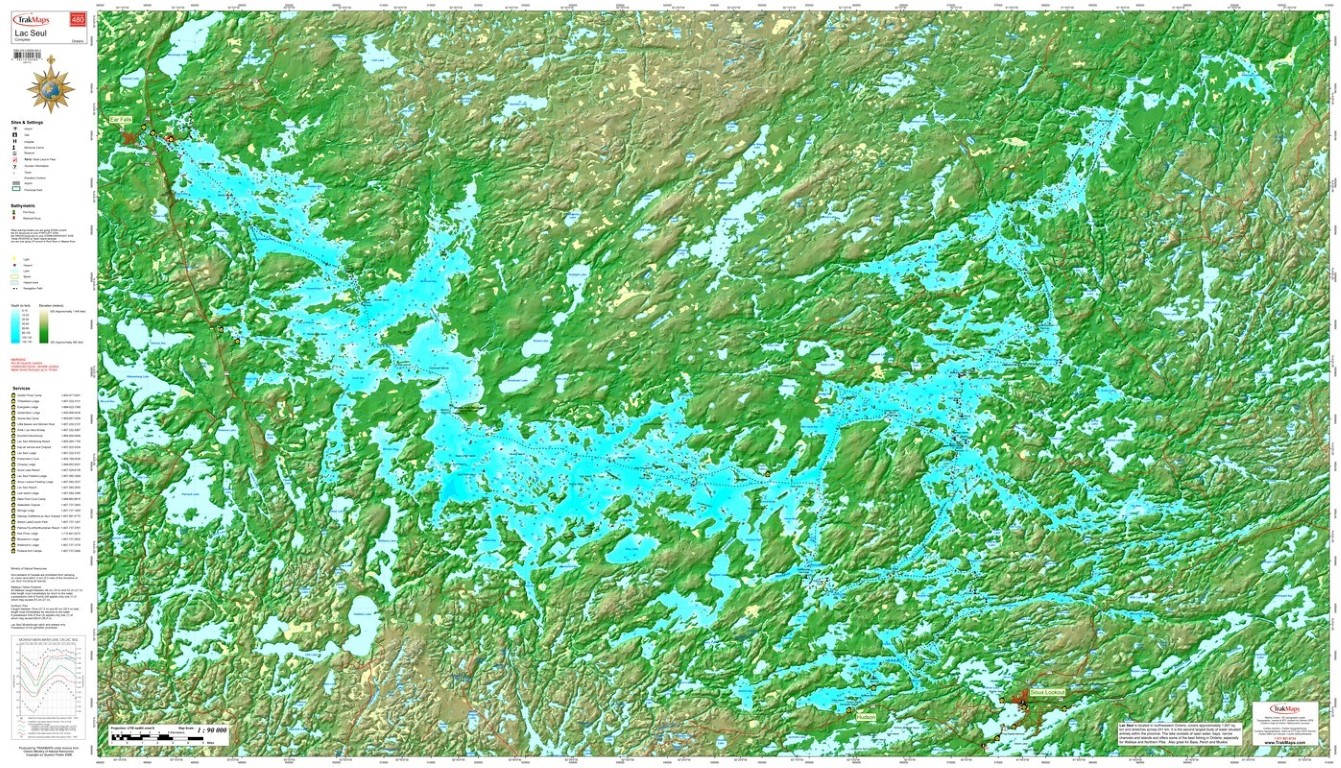 Lac Seul | Stretched Canvas