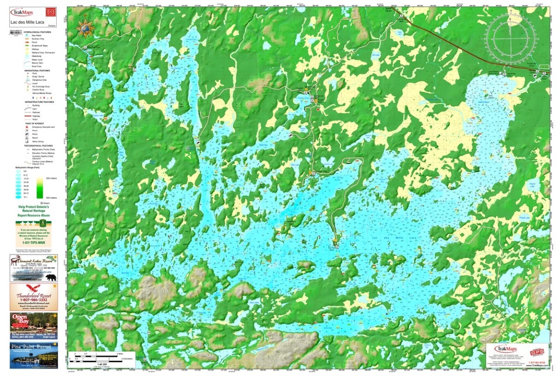 Lac des Mille Lacs | Toile tendue