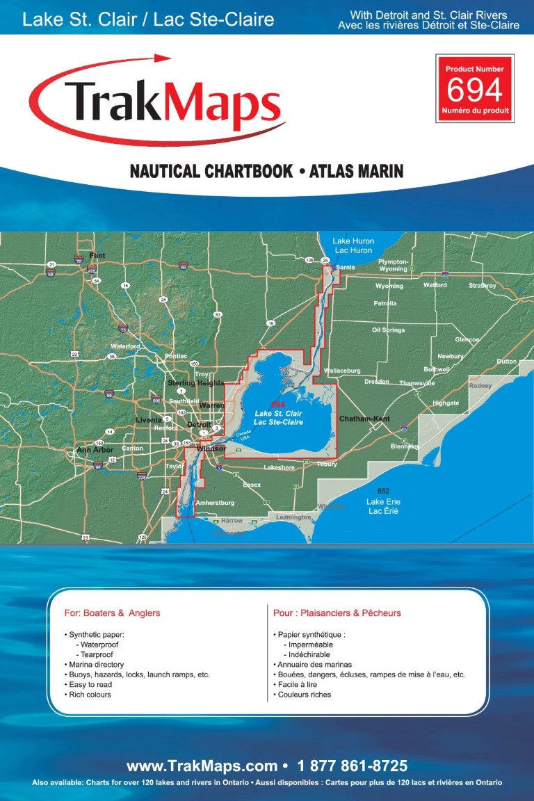 Lake Saint Clair (including Detroit and Saint Clair rivers)