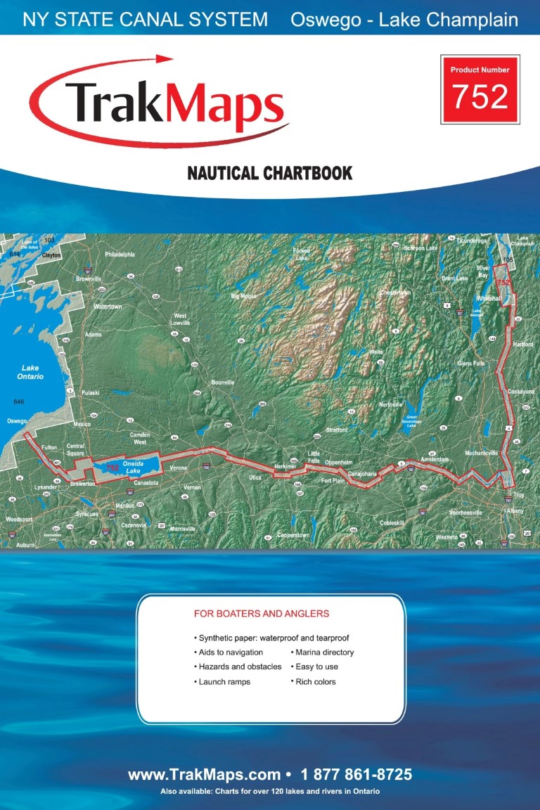 New York State Canal System: Lac Champlain - Oswego, NY